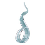EV22770#18" Kanah Teal Glass Sculpture