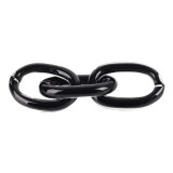 EV22771#13" Remmon Black Glass Link