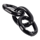 EV22771#13" Remmon Black Glass Link