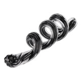 EV22773-01#19" Shamir Black Glass Ribbon Sculpture