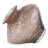 EV22775-01#10" Tirzah Small Brown Glass Vase