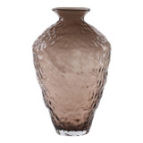EV22775-02#15" Tirzah Large Brown Glass Vase
