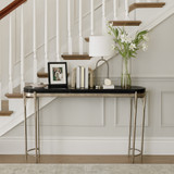 EV22785#54" Cando Black Quartz Top Console Table