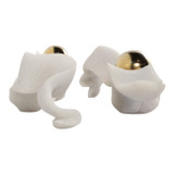 EV22818#S/2 17/20" Dubois Quartz Resin Ribbon Wall D?cor 