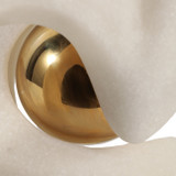 EV22819-02#13" Farrell Qtz Resin Statuary With Gold Sphere