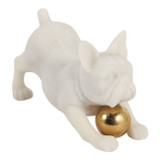 EV22825#11" Mae Quartz Resin Dog Statuary
