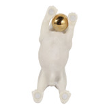 EV22825#11" Mae Quartz Resin Dog Statuary