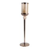 EV22897-03#25" Carlisle Small Bronze Floor Hurricane