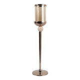 EV22897-03#25" Carlisle Small Bronze Floor Hurricane