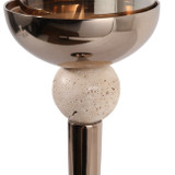 EV22897-03#25" Carlisle Small Bronze Floor Hurricane