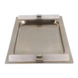EV22958-02#16x9" Ascend Alabaster And Metal Tray, Sil
