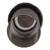 EV22992-01#11" Jennings Small Glass Hurricane With Metal Base