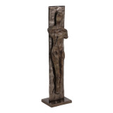 EV22994-01#19" Fostoria Gold Woman Statuary