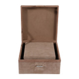 EV23005#S/2 7/9" Gilboa Tan Suede Boxes