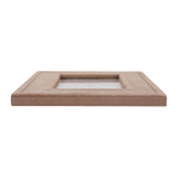 EV23006-01#4x6 Gilboa Tan Suede Photo Frame