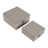 EV23013#S/2 7/9" Hamden Taupe Leather Boxes