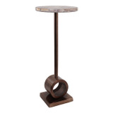 EV23135#24" Huron Petrified Wood Cocktail Table