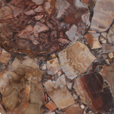 EV23136#24" Wayne Petrified Wood Cocktail Table