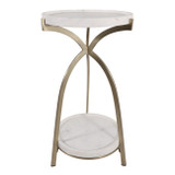 EV23141#25" Bavaria Marble Cocktail Table