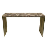 EV23143#54" Bremen Petridied Wood Console Table