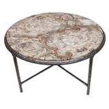 EV23145#36" Scioto Petrified Wood Coffee Table