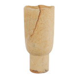 EV23427#14" Sandstone Carved Vase