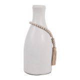 EV23433-01#12" Eloise Small Vase With Garland Tassel