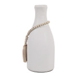 EV23433-01#12" Eloise Small Vase With Garland Tassel