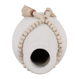 EV23433-01#12" Eloise Small Vase With Garland Tassel