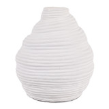 EV23452-01#8" Bali Small Terracotta Shell Vase