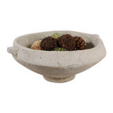 EV23455#21" Rumma Cement Centerpiece Bowl