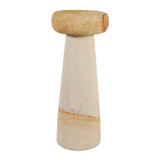 EV23456#23" Sandstone Cocktail Drink Accent Table