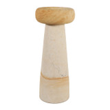 EV23456#23" Sandstone Cocktail Drink Accent Table