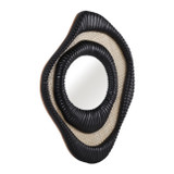 EV23463-01#28" Latima Small Teakwood Wall Mirror