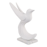 EV23474#10" Payne Eco-mix Bird Statuary With Marble Base
