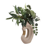 EV23481-01#13" Rawson Small Eco-mix Vase With Leather Wrap