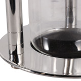 EV23494-01#18" Lillet Silver Metal Hourglass Sandtimer With B