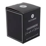 EV80586-06#5" 6oz Cashmere Vanilla & Musk Glass Cloche Candle