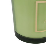 EV80587-04#7" 31oz Serene Ginger & Tambour Glass  Candle Wood