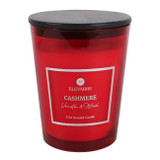 EV80587-06#7" 31oz Cashmere Vanilla & Musk Glass Candle  Wood