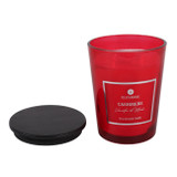 EV80587-06#7" 31oz Cashmere Vanilla & Musk Glass Candle  Wood