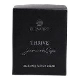 EV80587-09#7" 31oz Thrive Jasmine & Sage Candle Wood