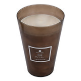 EV80588-01#12" 128oz  Noir Oud And Tobacco Glass Candle Wood 
