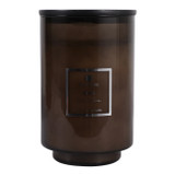EV80589-01#10" 88oz  Noir Oud And Tobacco Glass Candle Wood L
