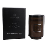 EV80589-01#10" 88oz  Noir Oud And Tobacco Glass Candle Wood L