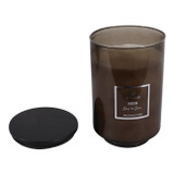EV80589-01#10" 88oz  Noir Oud And Tobacco Glass Candle Wood L