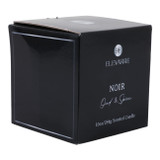 EV80590-01#5" 10oz  Small Noir Oud And Tobacco Glass Black Ma