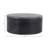 EV80590-02#4" 30oz  Large Noir Oud And Tobacco Glass Candle