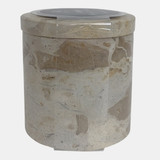 EV80592-01#5" 9oz Haven Bergamont & Clary Sage Marble Candle