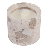 EV80592-01#5" 9oz Haven Bergamont & Clary Sage Marble Candle